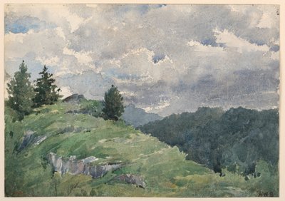 風景 作： Arnold William Brunner