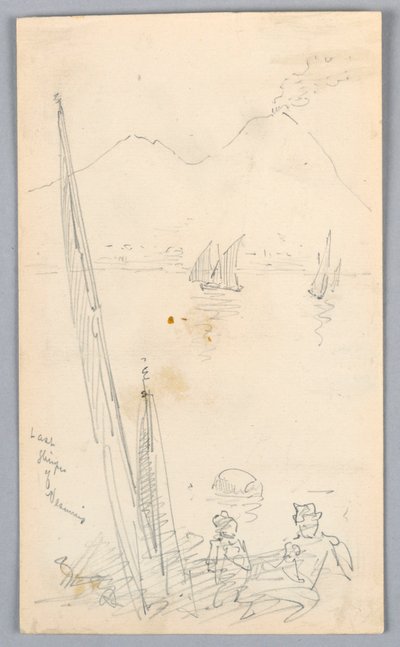 ベスビオの最後の一瞥 作： Arnold William Brunner