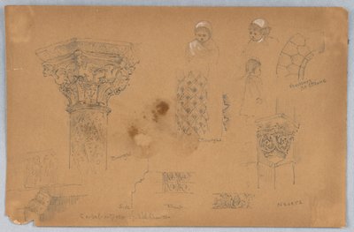 ヌヴェールとブールジュ 作： Arnold William Brunner
