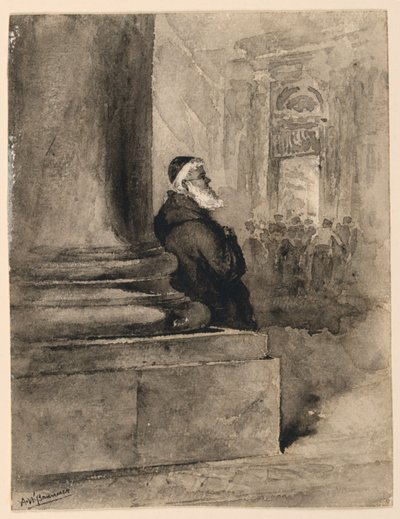 老僧 作： Arnold William Brunner