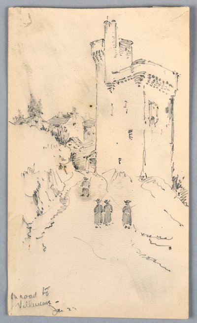 ビルヌーブへの道 作： Arnold William Brunner