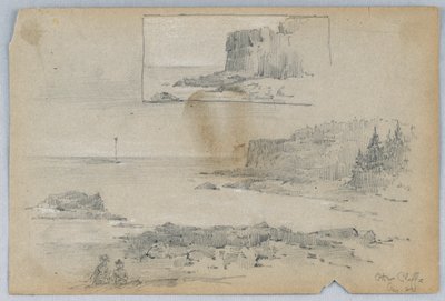 カワウソの断崖 作： Arnold William Brunner