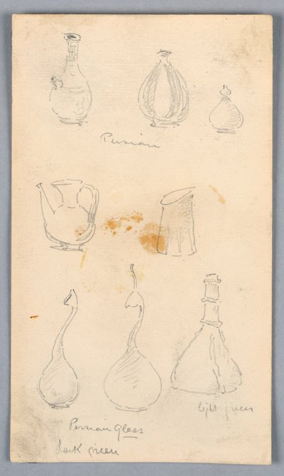 陶器とガラス 作： Arnold William Brunner