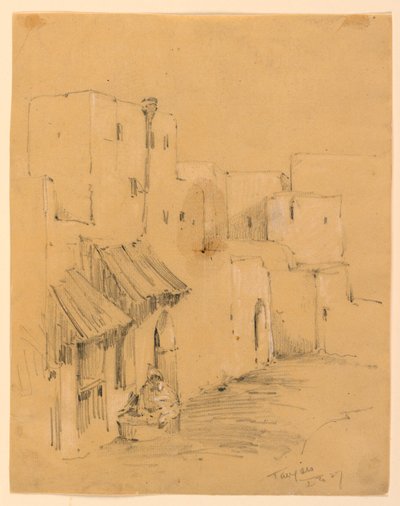 タンジールの通り 作： Arnold William Brunner