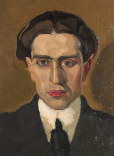 自画像 作： Aroldo Bonzagni