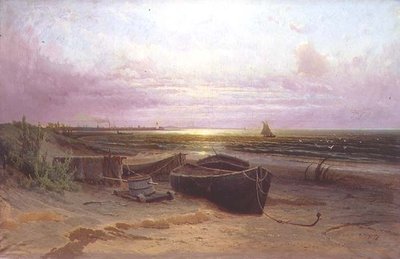 ナルバ湾のビーチ 作： Arseniy Ivanovich Meshchersky