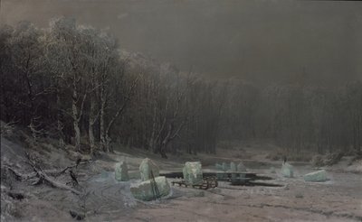 冬。氷の分割 作： Arseniy Ivanovich Meshchersky