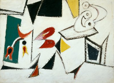 構成 作： Arshile Gorky