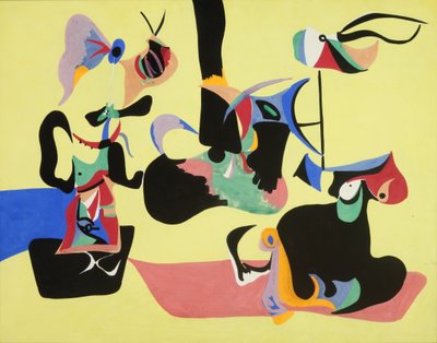 ソチの庭 作： Arshile Gorky