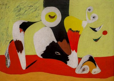 モハベ。 1941-1942年（キャンバスに油彩） 作： Arshile Gorky