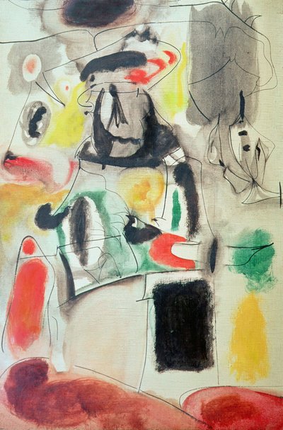 無題 作： Arshile Gorky