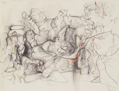 無題 作： Arshile Gorky