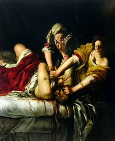 ジュディスとホロフェルネス 作： Artemisia Gentileschi