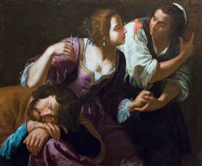 サムソンとデリラ 作： Artemisia Gentileschi