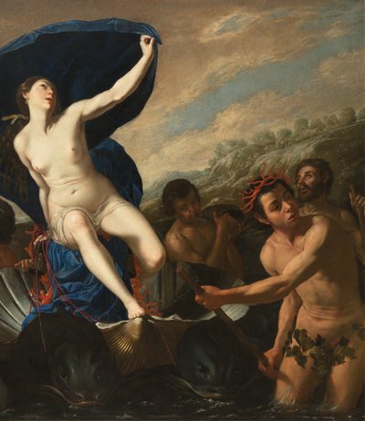 ガラテアの勝利（キャンバスに油彩） 作： Artemisia and associate Gentileschi