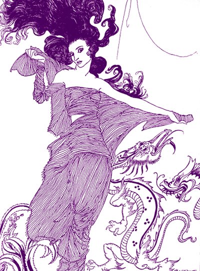 エドガー・アラン・ポーの「レギア」 作： Arthur (after) Rackham