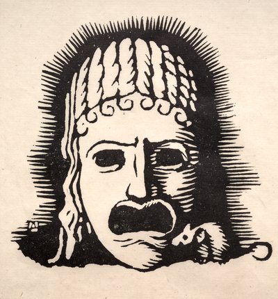 ギリシャの仮面 作： Arthur Allen Lewis