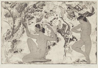 斜めの美しさ 作： Arthur B. Davies