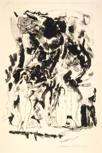 収穫祭 作： Arthur B. Davies