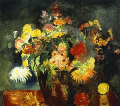花瓶の花 作： Arthur Beecher Carles