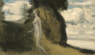 夢の測度、1908年頃 作： Arthur Bowen Davies