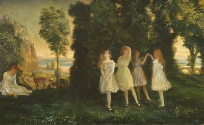 子供を踊る、1902 作： Arthur Bowen Davies