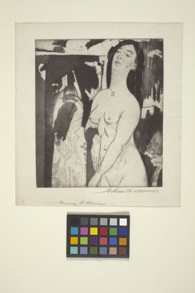 Doorway To Illusion (gravura e água-tinta) 作： Arthur Bowen Davies