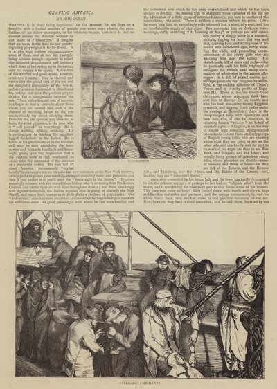 ミッドオーシャンのグラフィックアメリカ 作： Arthur Boyd Houghton