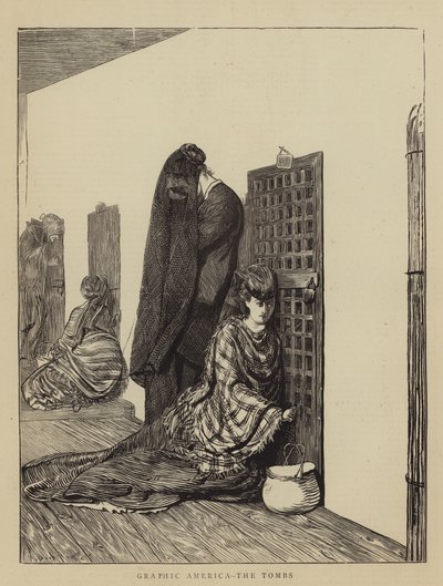 グラフィックアメリカ、墓 作： Arthur Boyd Houghton