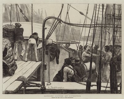 リバプールでの着陸綿 作： Arthur Boyd Houghton