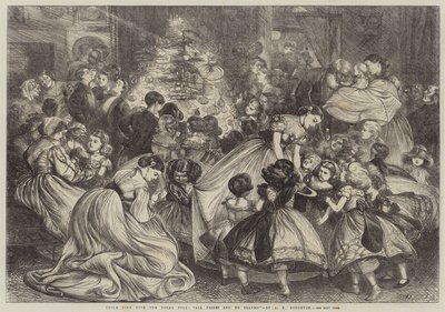 ジョンおじさんとヤングフォーク、すべての賞品、ブランクなし！ 作： Arthur Boyd Houghton