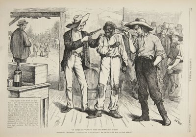 もちろん、彼は民主党のチケットに投票したい、1876 作： Arthur Burdett Frost
