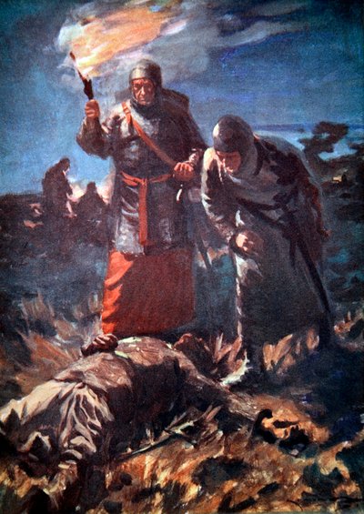 レニャーノの戦いの余波、イタリア、1176 1913。 作： Arthur C Michael