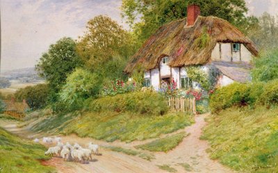 羊を見る 作： Arthur Claude Strachan