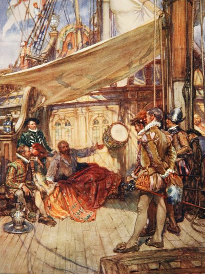 ヘンリー・ニューボルト（1862-1938）の「Drake