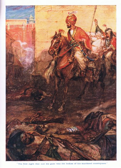 彼の視線に出会った最初の光景は殺された同国人の遺体でした 作： Arthur David McCormick