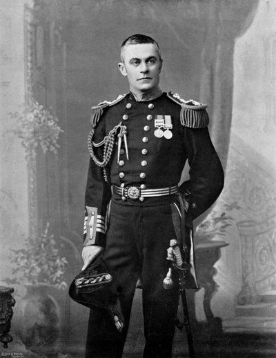飛行中隊長、アルフレッドテイラーデール少将、1896年 作： Arthur Debenham