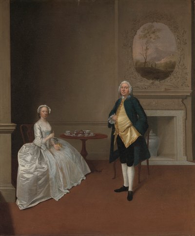 Sr. e Sra. Hill 作： Arthur Devis