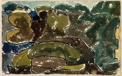 オーバー・ザ・ハーバー、センターポート 作： Arthur Dove
