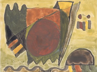 無題（センターポート） 作： Arthur Dove