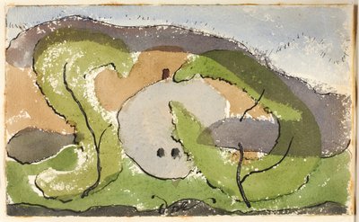 無題（風景） 作： Arthur Dove