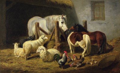 納屋 作： Arthur Fitzwilliam Tait