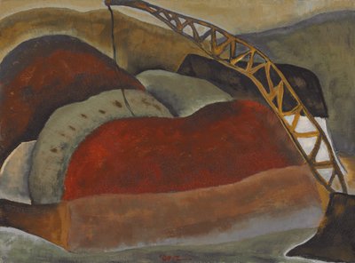 シンダーバージとデリック 作： Arthur Garfield Dove