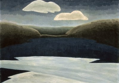 氷と雲 作： Arthur Garfield Dove