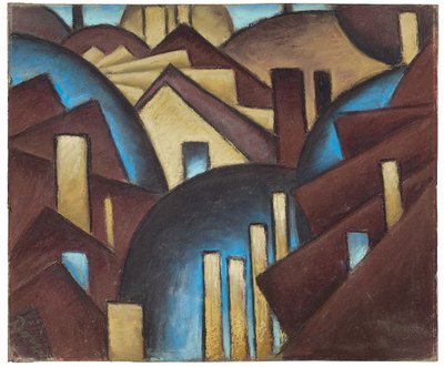 自然のシンボル No.1（屋根） 作： Arthur Garfield Dove