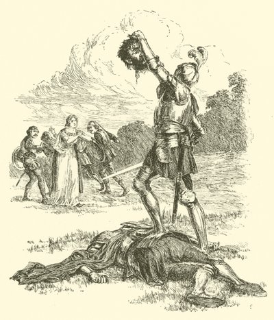 暴君グラントールのアルテガル卿の冒険(版画) 作： Arthur George Walker