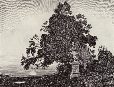 それは幻影なのか、それとも覚醒した夢なのか？(litho) 作： Arthur George Watts