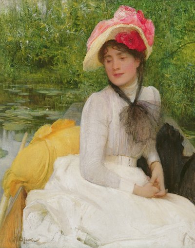 パントの女の子 作： Arthur Hacker