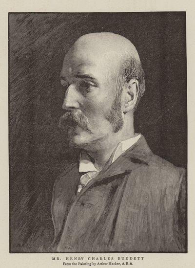 ヘンリー・チャールズ・バーデット氏 作： Arthur Hacker