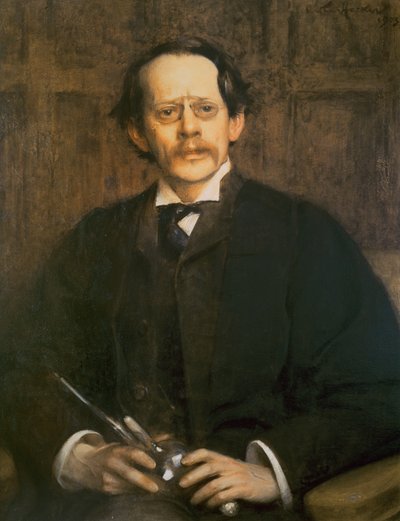 ジョセフ・トムソンの肖像、1903 作： Arthur Hacker